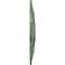 Ekena Millwork Riley Ceiling Medallion (Fits Canopies up to 4 5/8"), 18"OD x 3 1/2"ID x 1 1/2"P, Athenian Green CM18RLAGF - alternate 3